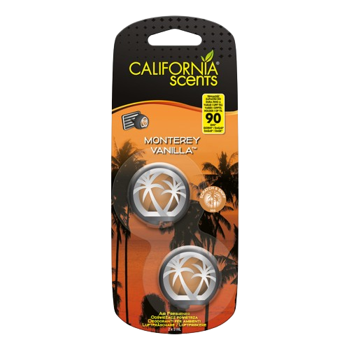 California Scents Mini Diffuser Monterey Vanilla 2er Pack