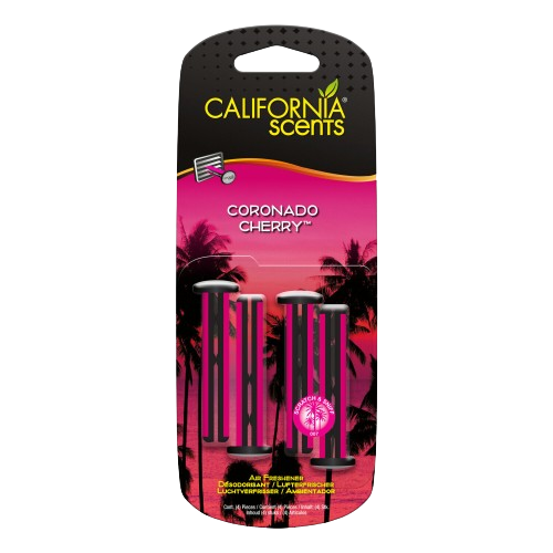 California Scents Vent Sticks Coronado Cherry 4er Pack