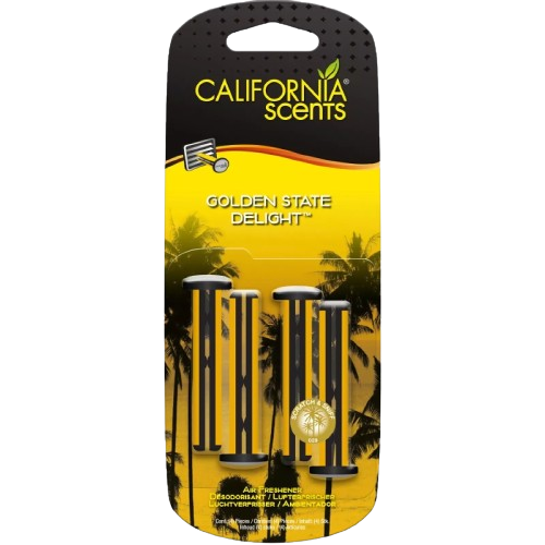 California Scents Vent Sticks Golden State Delight 4er Pack